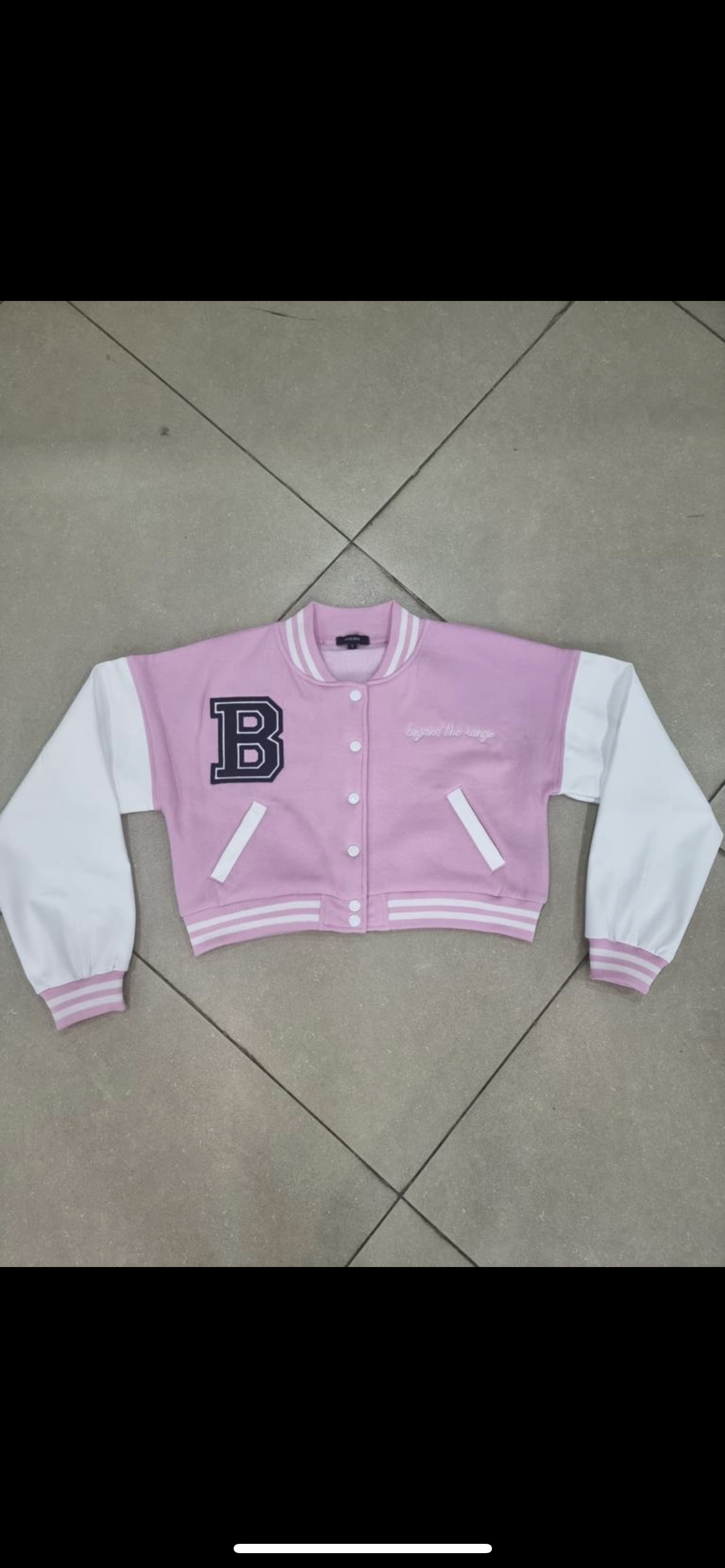 Baby Pink Baseball Jacket Need It